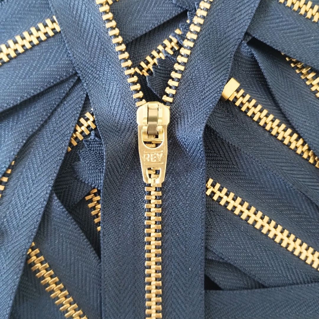 Cierre de bronce REY 12cm - Imagen 2